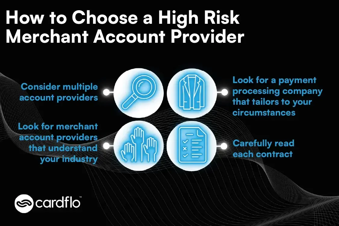 how to choose a high risk merchant account provider
